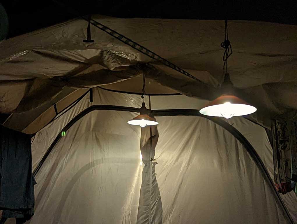 ハングランプ キャンプ照明 5灯セット POST GENERAL TYPE01 x 2/TYPE02 x 2/TYPE01 RECHARGEBLE x 1